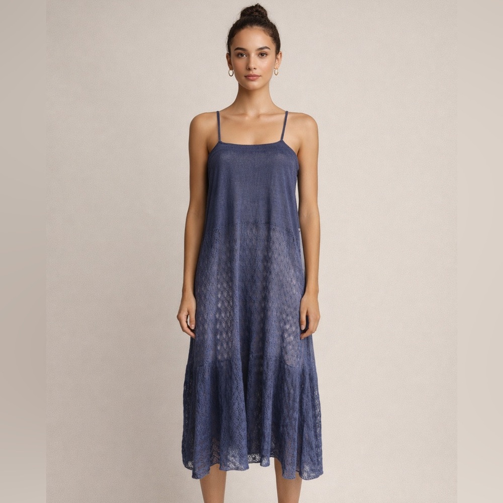 SI-IAE Knit Mesh Dress M